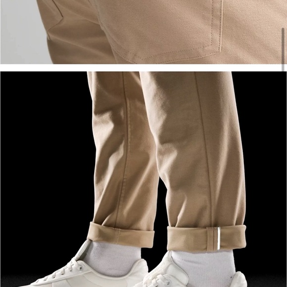 Lululemon men’s ABC Classic-Fit 5 Pocket Pant - NWT - size 32 in Trench Color - Picture 10 of 10